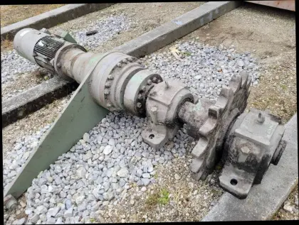 Getriebemotor 15 kW 4,4 U/min für Schnittholz-Sortierrad