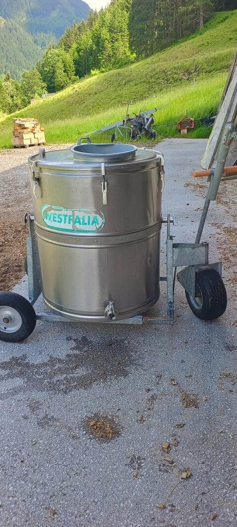 Westfalia Milchtank Typ 580 mit Sumpf