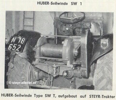 Seilwinde Huber SW1