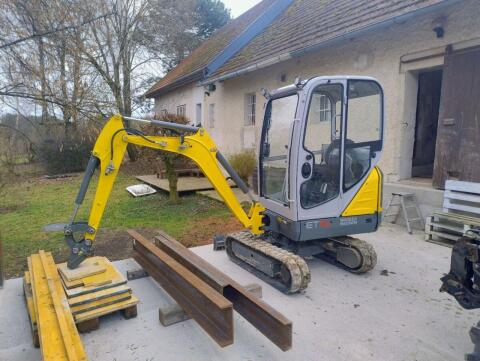 Wacker Neuson ET 16, Bj. 21, mit 2 Löffel