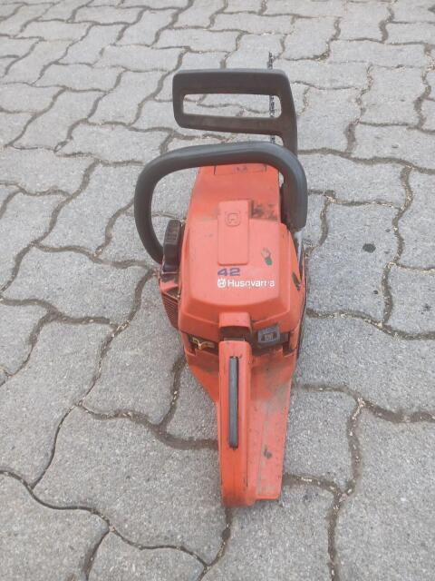 2 x Husqvarna Motorsäge 42, 45