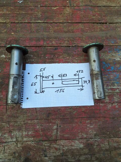 2 Bolzen Dechenreiter Lely Ladewagen
