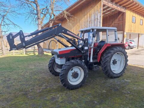 Steyr 8075 Reifen hinten und Überprüfung neu, Steyr 8075