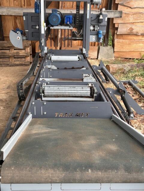 Bandsägewerk Vollhydraulik 22 kW TTP-700 Blockbandsäge TRAK-MET TTP-700