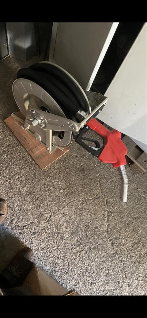 Schlauchroller für Diesel