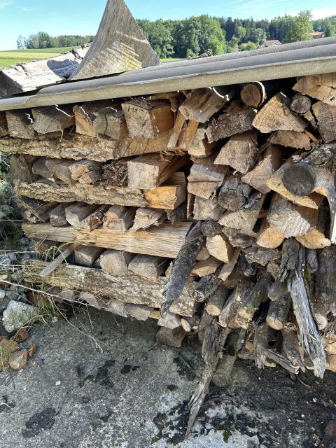 Brennholz Esche/Fichte