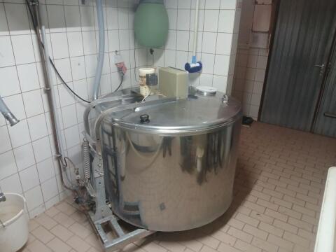 Milchtank inkl. Kühlaggregat