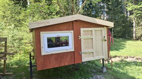 Mobiler Hühnerstall