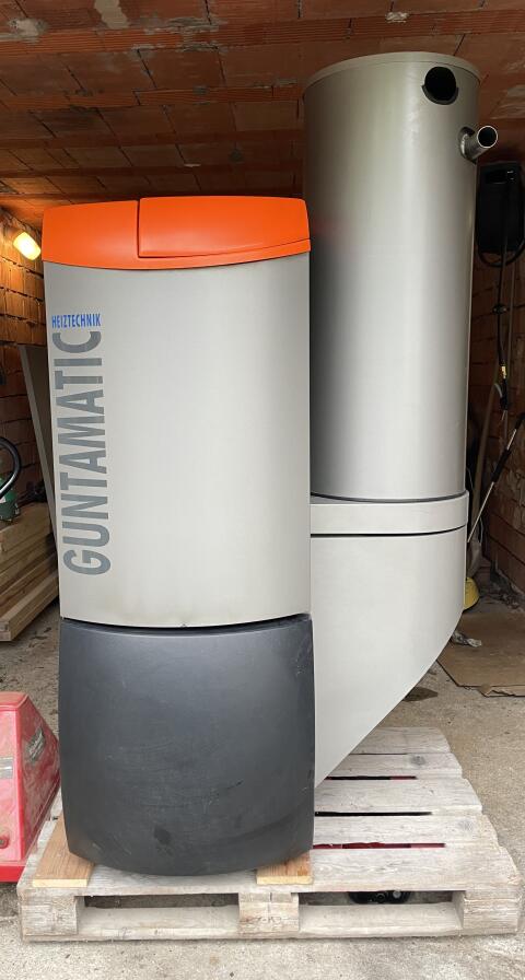 Pelletsofen Guntamatic Biostar Flex 23, Bj. 2005