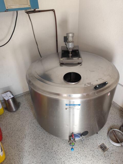 Milchtank Alfa-Laval RFT