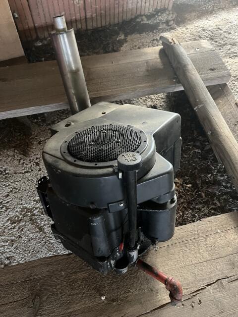 Rasenmähertraktor Motor