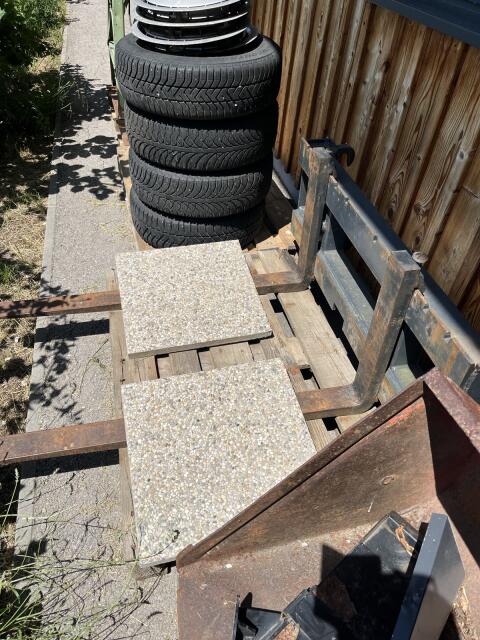 Palettengabel HEVI 1.000 mm Euroaufnahme