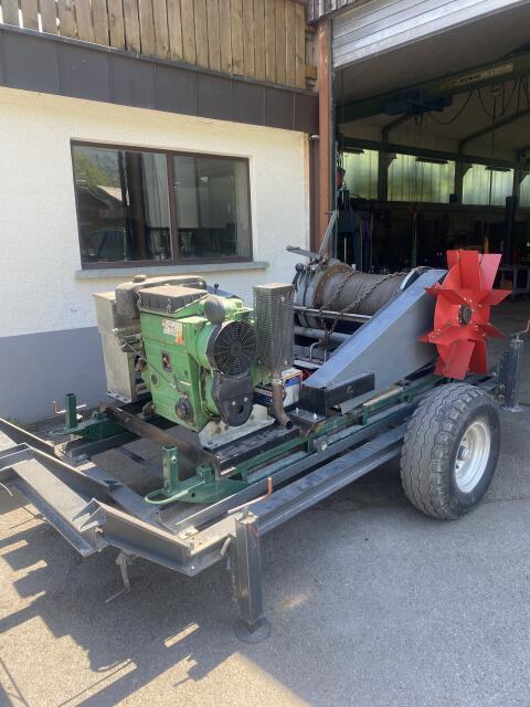 Nessler 2,5 t Schlittenwinde, Montagewinde