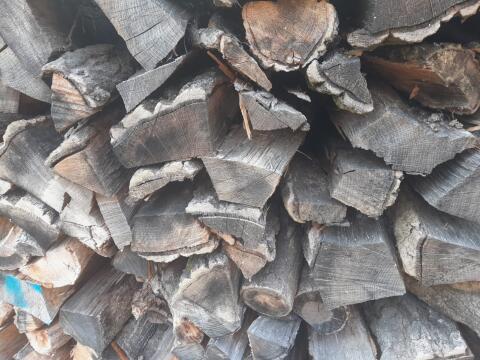 Eichen- und Akazien-Brennholz