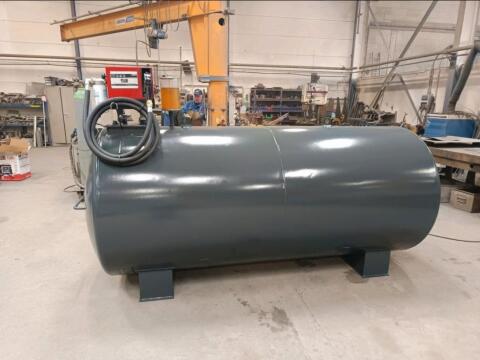 Dieseltank 3.500 l Tankstelle, Tankanlage
