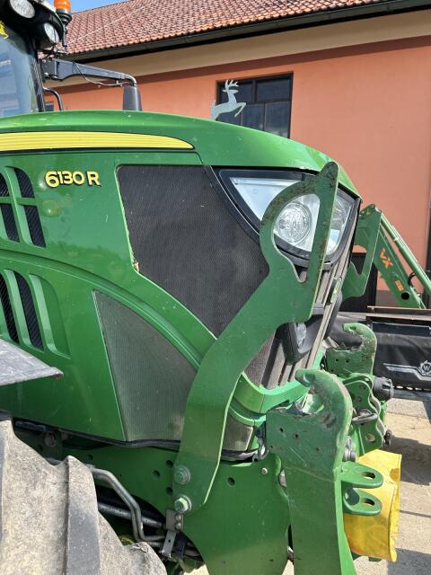 John Deere 6R Frontlader Hauer Pom VX 95 TBS