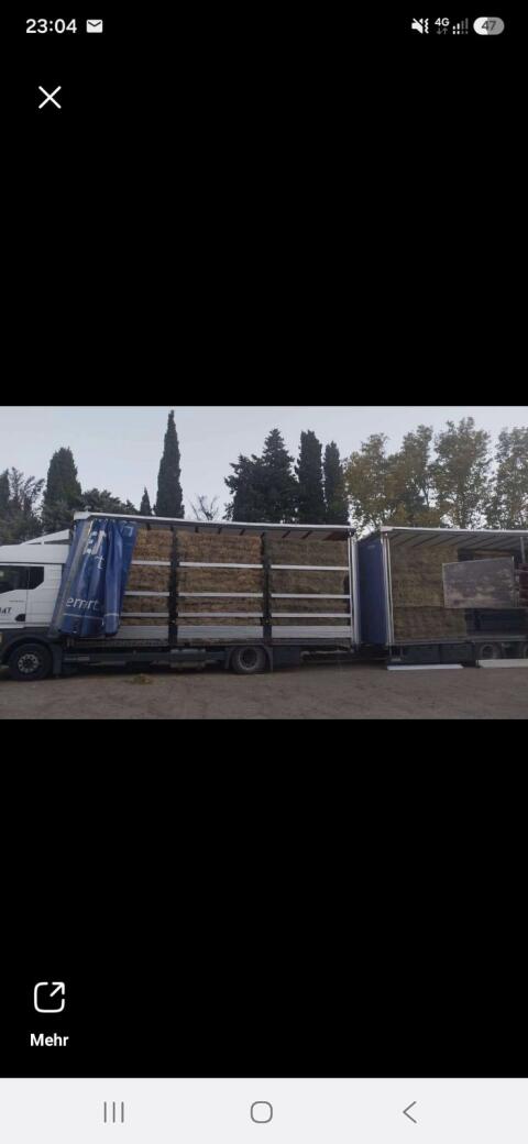 Suche Spedition für Strohtransport