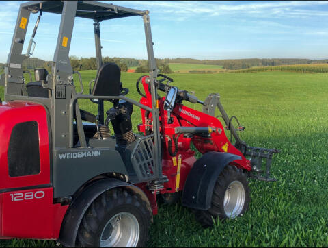 Weidemann 1280 Hoflader Euroaufnahme