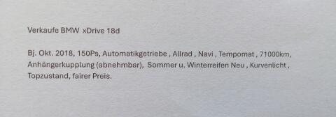 BMW X1 Drive 18d