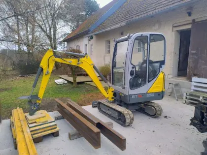 Wacker Neuson ET 16, Bj. 21, mit 2 Löffel