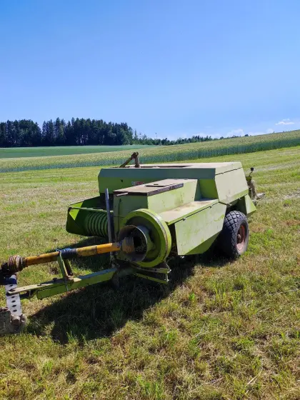 Ballenpresse, Kleinballenpresse, Claas Markant
