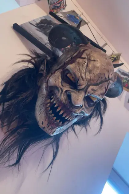 Krampusmaske Hausa