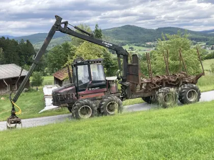 Rückezug Valmet 840