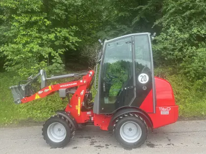 Weidemann 1160, baugleich wie Wacker Neuson WL 20