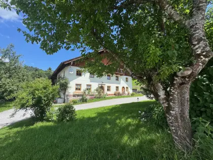 Historischer Bauernhof in sonniger Alleinlage im Tennengau