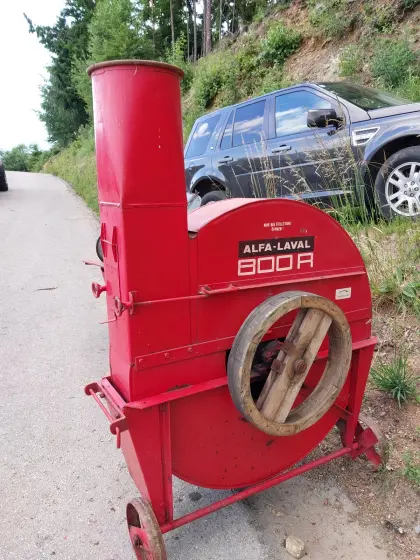 Heu-, Stroh-Häcksler, Gebläse Alfa-Laval 800R