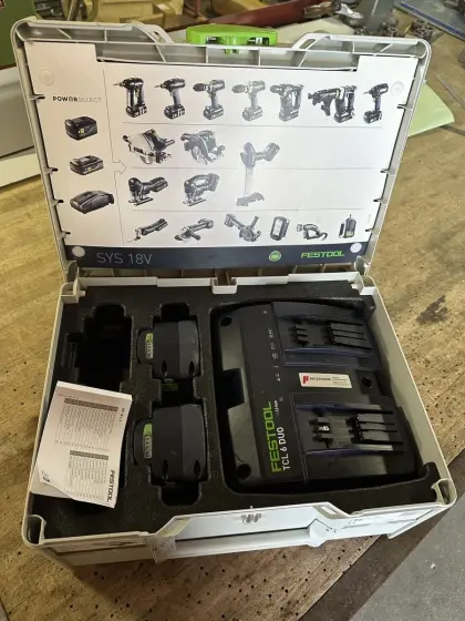 Festool SYS 18 V 2x5,2/TCL 6 DUO