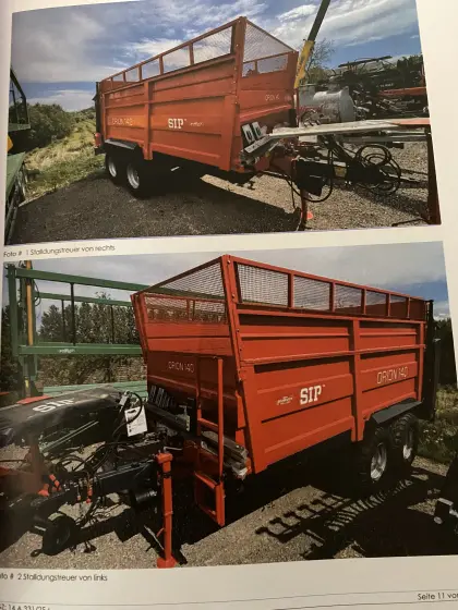 Stalldungstreuer Orion 140SIP