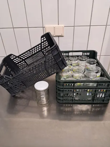 Verkaufe Schraubgläser einzeln