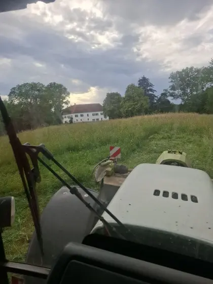Heu in Kleinballen