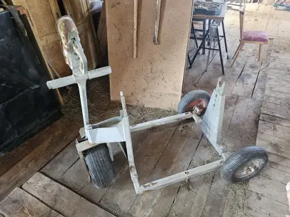 Milchtankwagen ohne Milchtank