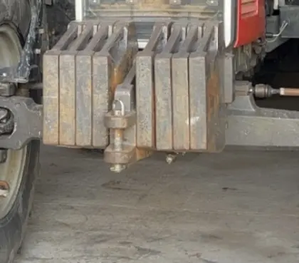 Originale Koffergewichte Massey Ferguson komplett