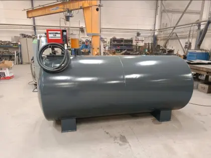 Dieseltank 3.500 l Tankstelle, Tankanlage