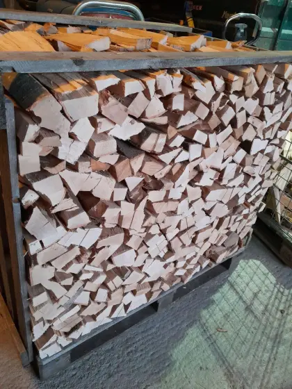 Brennholz für kleine Öfen, Werkstattöfen
