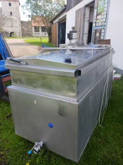 Westfalia Milchkühlwanne 1.300 l inkl. Kühlung, neues Rührwerk