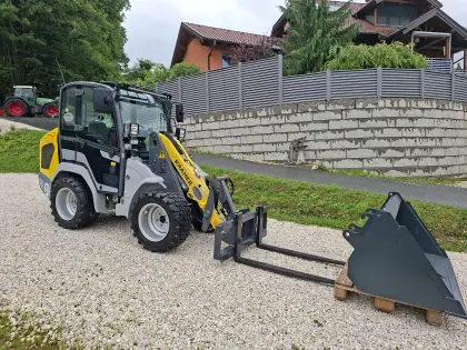 Kramer 5040, Schaufel, Palettengabel, Kramer 5040