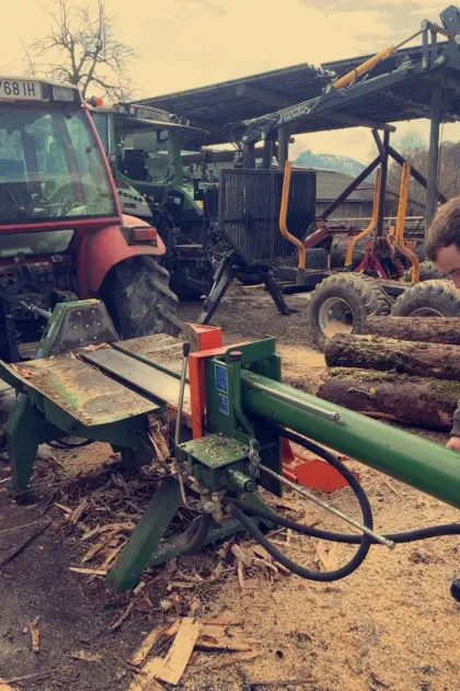 Posch Holzspalter liegend