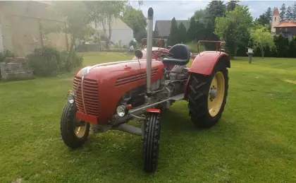 Steyr 288 / 45er Bj. 63 dunkelrot
