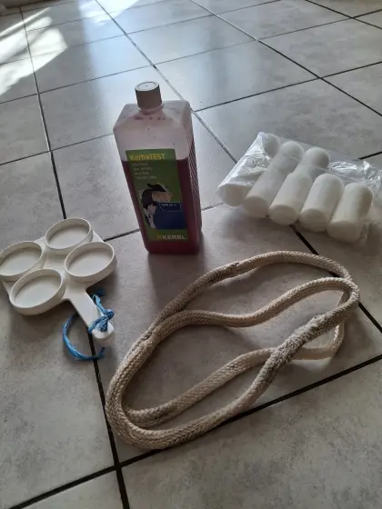 Kälberstricke, Schalmtest und Platte, Milchschwämme
