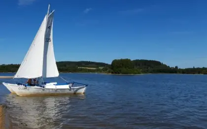 Katamaran-Segelboot