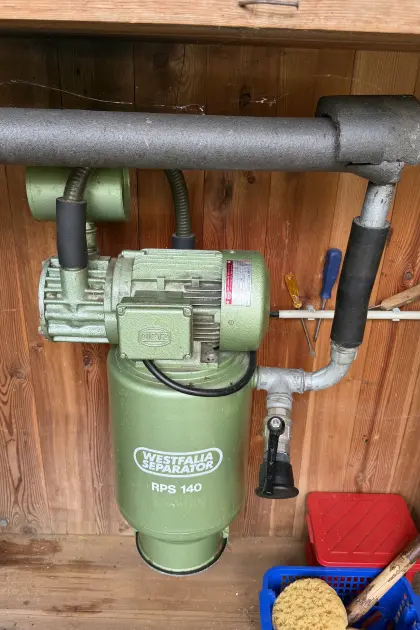 Westfalia Separator RPS 140, Milchseparator