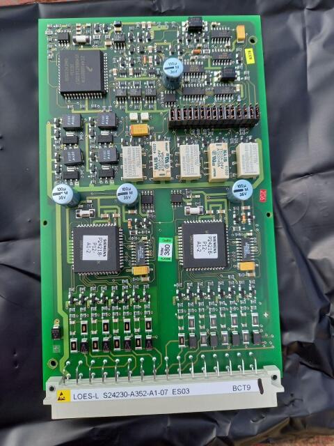 Steuerplatine Siemens Alarmanlage Brandmeldeanlage S24230