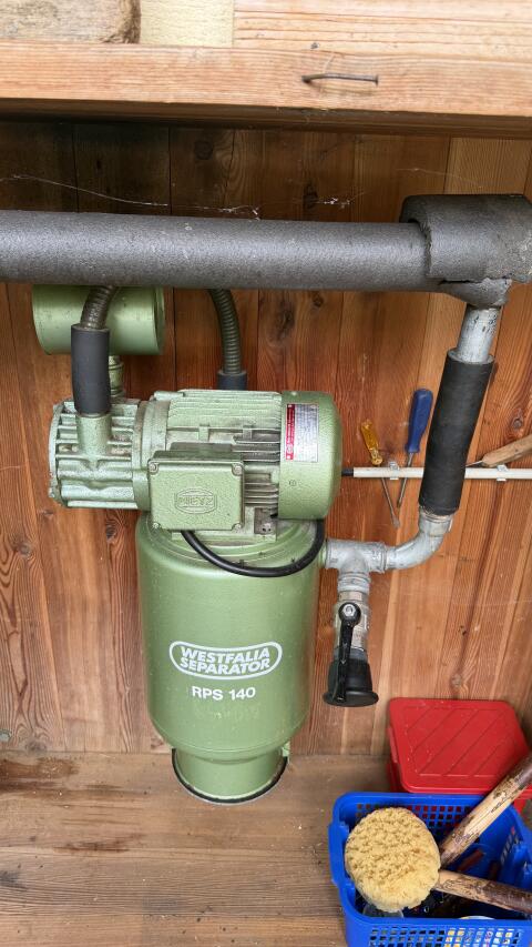 Westfalia Separator RPS 140, Milchseparator
