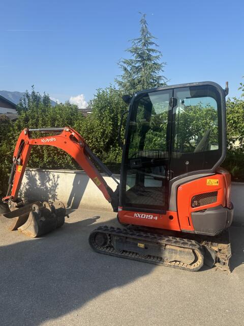 Kubota KX019-4, Minibagger