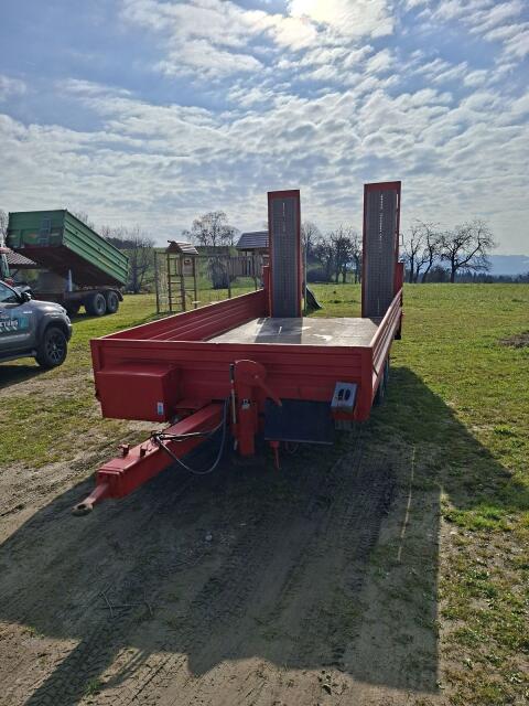 Tieflader Tandem 11 t, 80 km/h, Top-Zustand