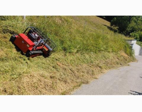Ferngesteuerter Mulcher